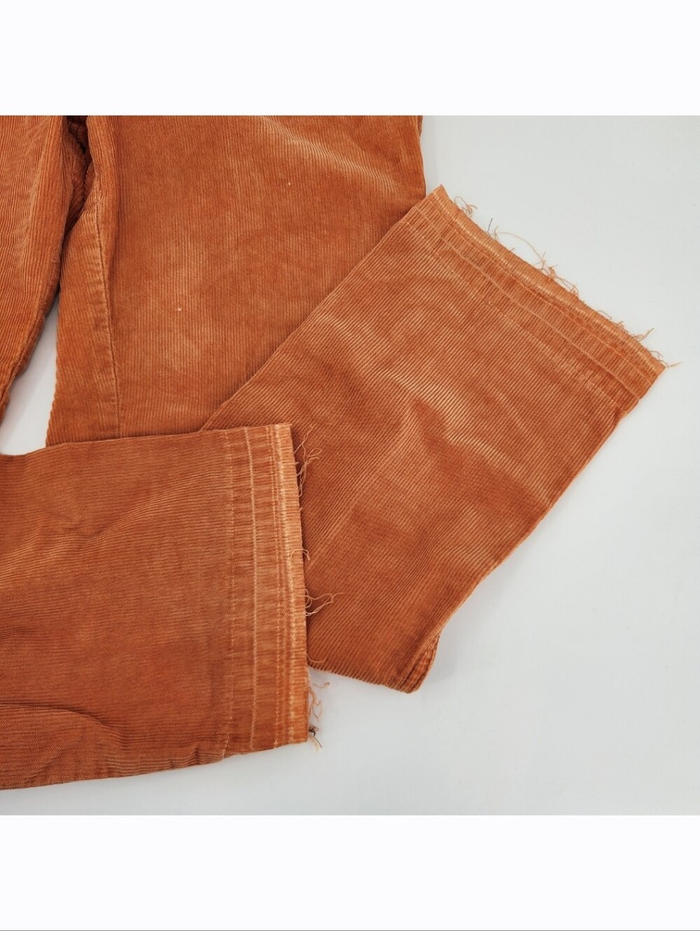 Free People We The Free Aces Straight Leg Corduroy Pants Womens Size 30 Orange - Picture 3 of 10